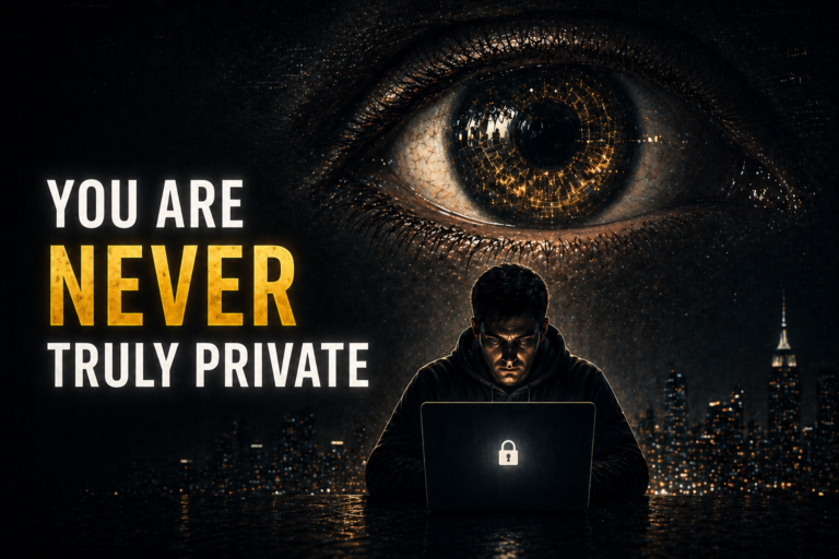 Internet privacy and data tracking showing why online privacy can never be absolute