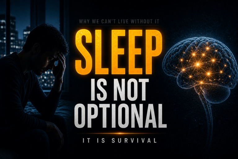 Why humans cannot survive without sleep and why the body needs sleep to stay alive