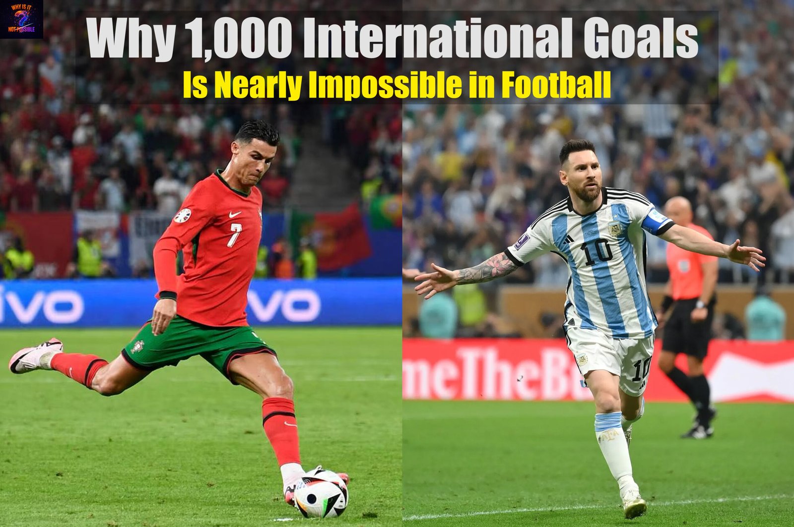 1000 international goals in football showing why the record is nearly impossible