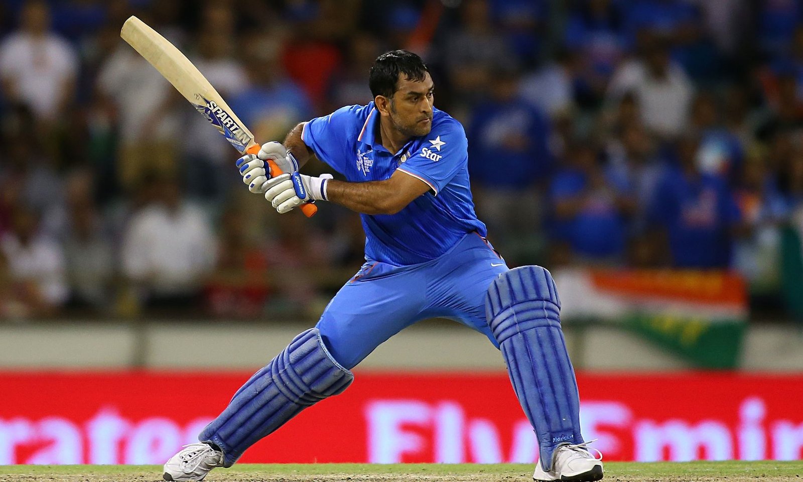MS Dhoni batting for India showing why his cricket records in captaincy finishing and wicketkeeping may never be broken